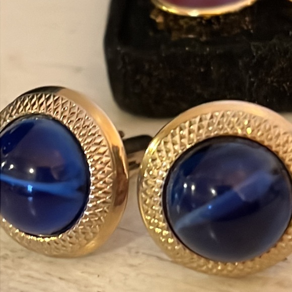 Lot vintage cuff links and button links - Picture 5 of 6